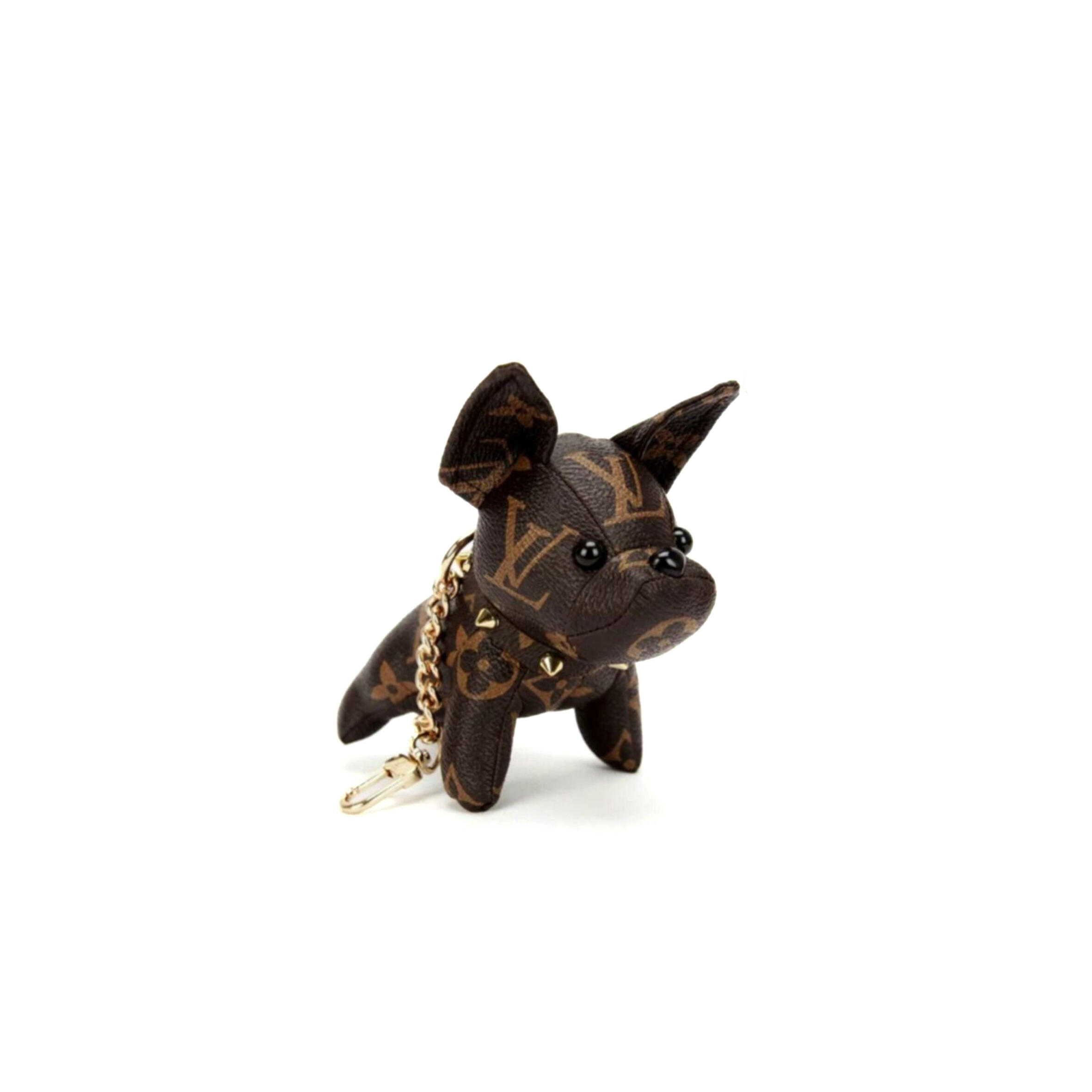 LOUIS VUITTON MONOGRAM X FRENCH BULLDOG KEYCHAIN BAG CHARM